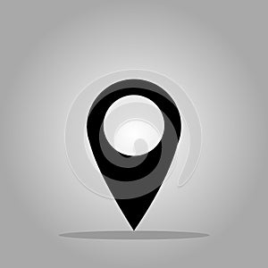 Pointer icon for maps and geodata