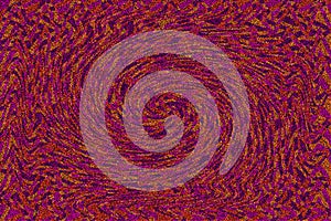 Pointilized psychedelic spiral pattern magenta red, psytrance, vibrations