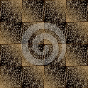 Pointillism seamless pattern photo
