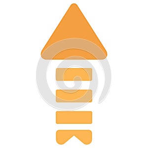 Pointing arrows Isolated Vector icon which can easily modify or edit