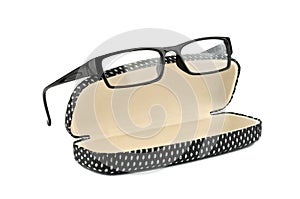 Points in a case with crystals