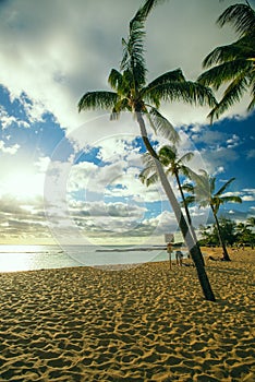 Poipu beach park, kauai, hawai'i