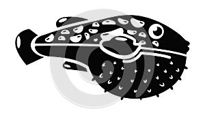 Poison fish icon animation