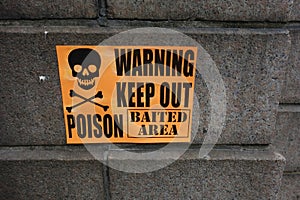 Poison Sign