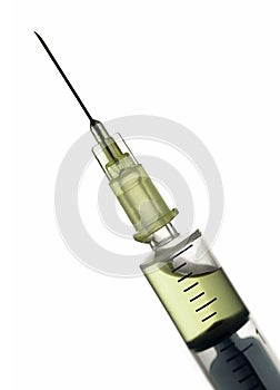 Poison in a syringe