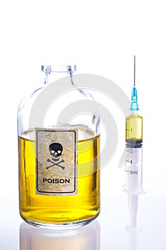 Poison and syringe