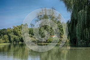 Poitou Charentes, France, on the La Sevre Niortaise River