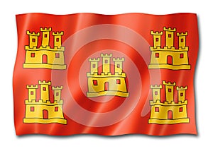 Poitou-Charentes Region flag, France