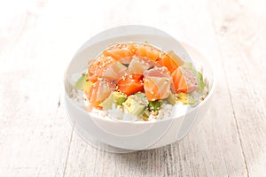 Poke bowl,chirashi