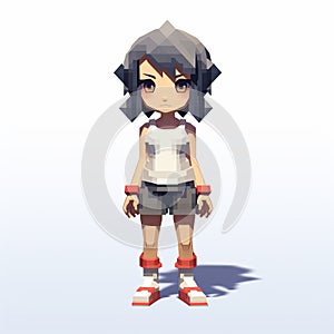 Pokemon Girl Skin Textured With Hair And Clothing 1 20