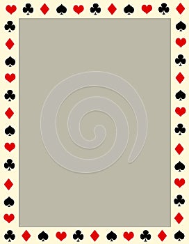 Poker border / frame