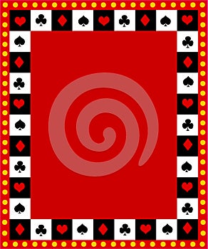 Poker border / frame
