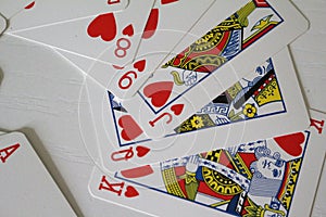 poker cards, poker game, gambling, card game, luck or bad luck