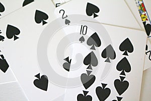 Poker cards, poker game, gambling, card game, luck or bad luck