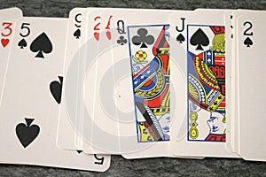 Poker cards, poker game, gambling, card game, luck or bad luck