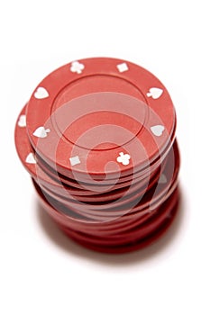 Poker chips photo