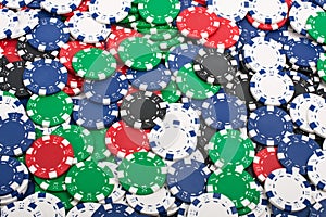 Poker Chips Background photo