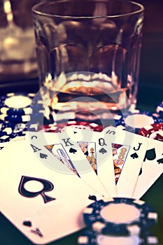 Poker game