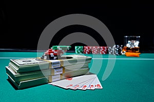 Poker game royal flush