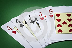 Poker hand call two pairs