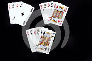 Poker playing cards