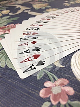 Poker playing cards. spades. hearts. clubs. diamonds