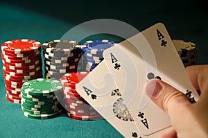 Poker Pocket Aces photo