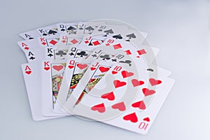 Poker Royal Flush Playing Cards