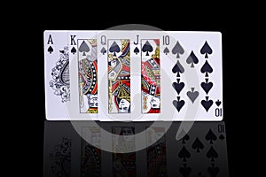 Poker Royal Flush Playing Cards