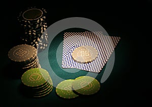 Poker sports abstract