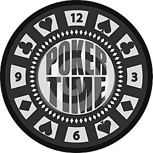 Poker Time Chip photo