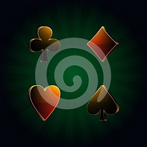 Poker, vector illustr