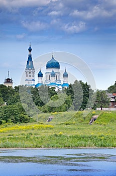 Pokrova Bozhiej Materi orthodox church in Marienburg, Gatchina, Russia