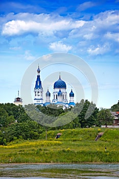 Pokrova Bozhiej Materi's orthodox church in Marienburg, Gatchina,