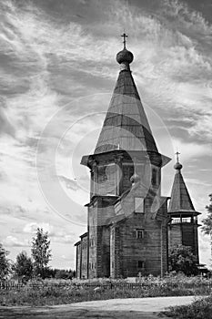 Pokrovskaya church in Lyadin, Arkhangelsk region.