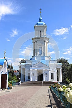 Pokrovsky Cathedral in the city of Baranovichi in Belarus