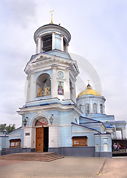 Pokrovsky Cathedral in Voronezh city, Russia