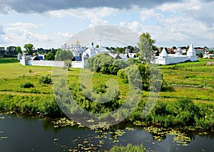 Pokrovsky monastery in Suzdal, Russia