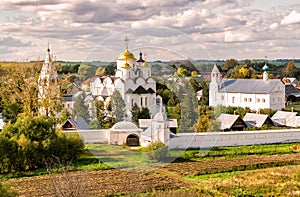 Pokrovsky monastery in Suzdal, Russia