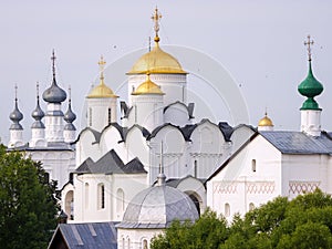 Pokrovsky monastery in Suzdal, Russia