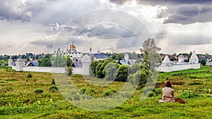 Pokrovsky Monastery in Suzdal. Russia
