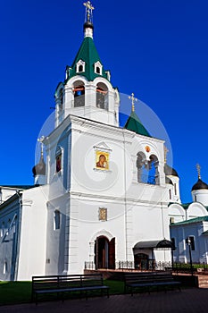 Pokrovsky temple of Transfiguration monastery in Murom, Russia