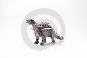 Polacanthus Dinosaur on white background