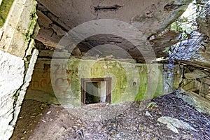 Poland 14-09-2018 Wolf, s Lair Hitler, s bunker Ketrzyn, Poland View of the personal bunker inside now ruin of Adolf Hitler. Y