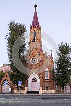 Poland cathedral in Irkutsk ,russian federation