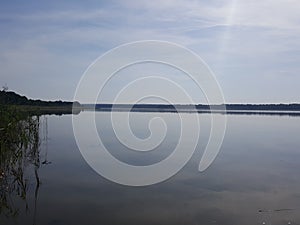 Poland, ÃÂeba - the Sarbsko lake. photo