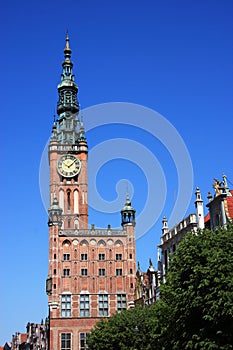 Poland Gdansk City hall