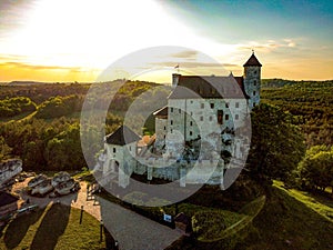 Polish castle bobolice