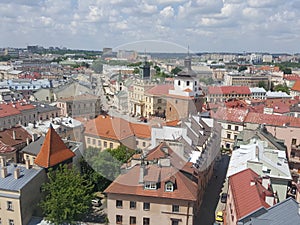 Poland, Lublin - the old town.