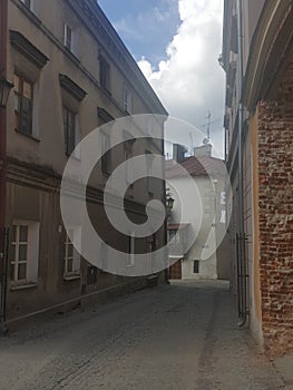Poland, Lublin - the old town.
